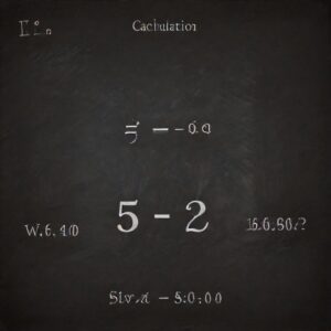 Deciphering is Calculation: the What 5 of 160000?