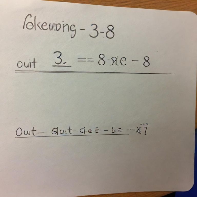 Deciphering the Concept of a 3 out of 8 Grade