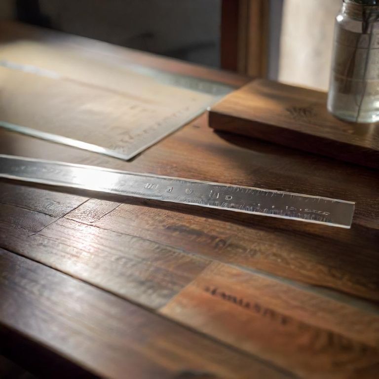 7.5 inches ruler