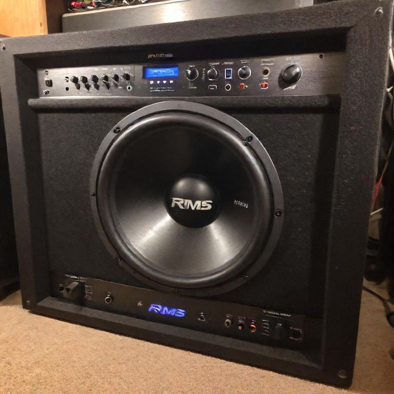 750 rms amp