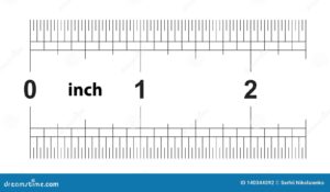 ruler 1 32 inch