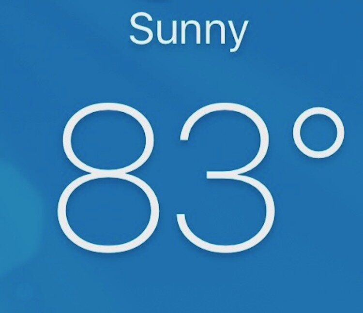 83 degrees c to f