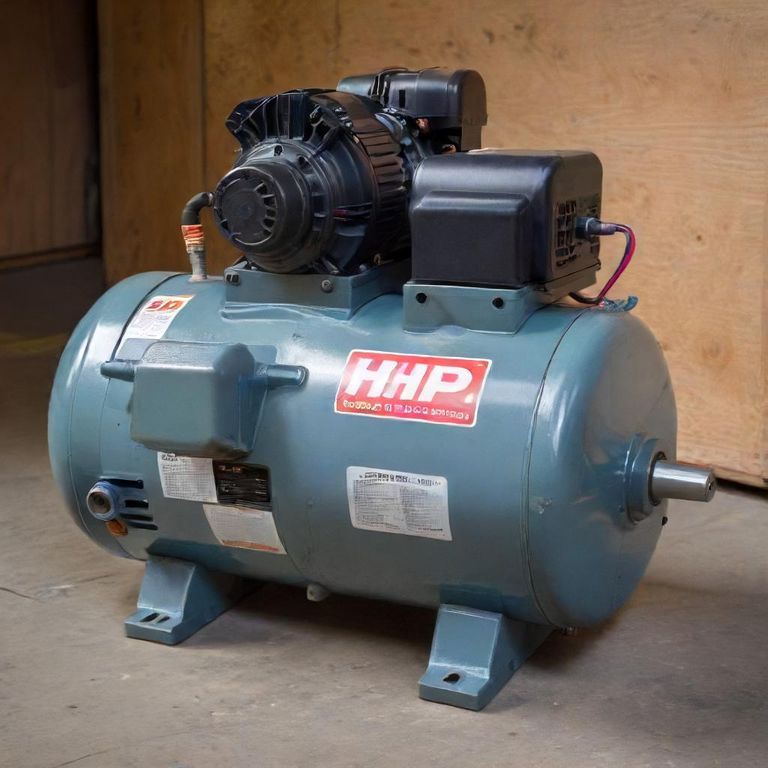 5 hp air compressor electric motor