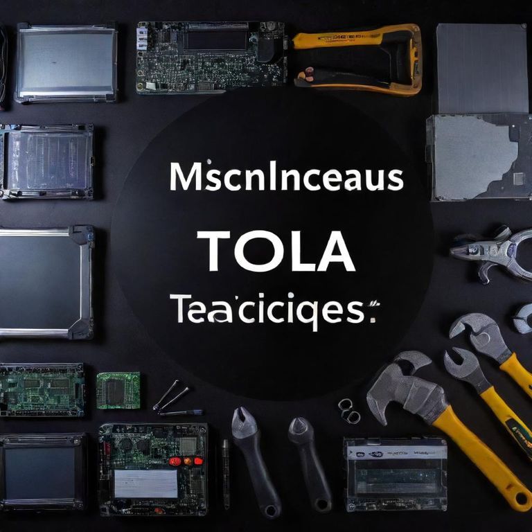 Miscellaneous Technical Tools and Data Management Techniques