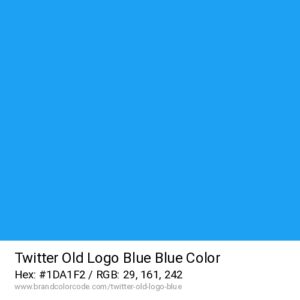 twitter blue color
