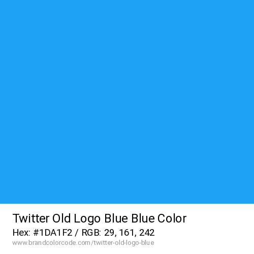 twitter blue color