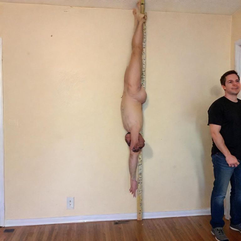 71.65 inches to feet