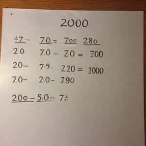 Demystifying the Calculation: What’s 20 of 17000?