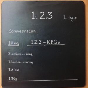 Understanding of the Conversion 123. 7 lbs to kg