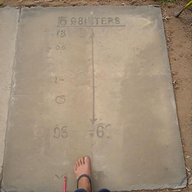 6.96 meters to feet