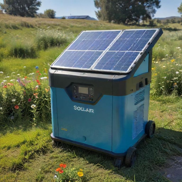 9000 watt solar generator