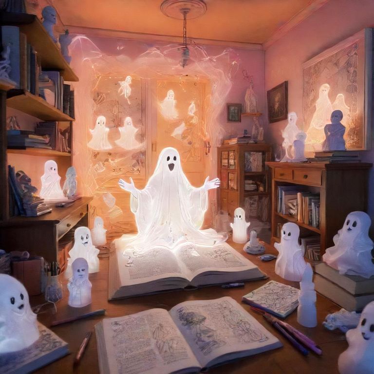 Exploring the World of Ghost Coloring Books