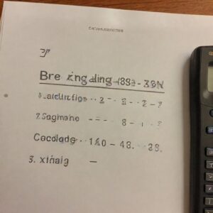 Breaking Down the Calculation