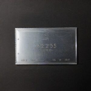 how many millimeters is 2.25 inches