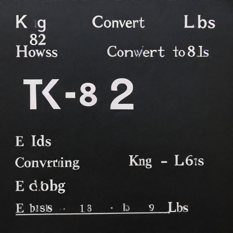 Understanding 82. 65 How Convert to kg to lbs