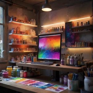 Exploring the Functionality of Paint Mixing Scales