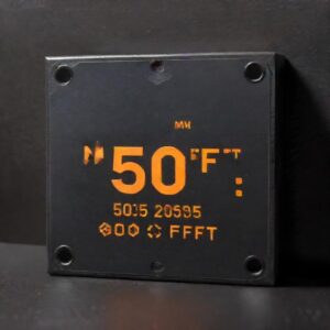 5005 mm to ft