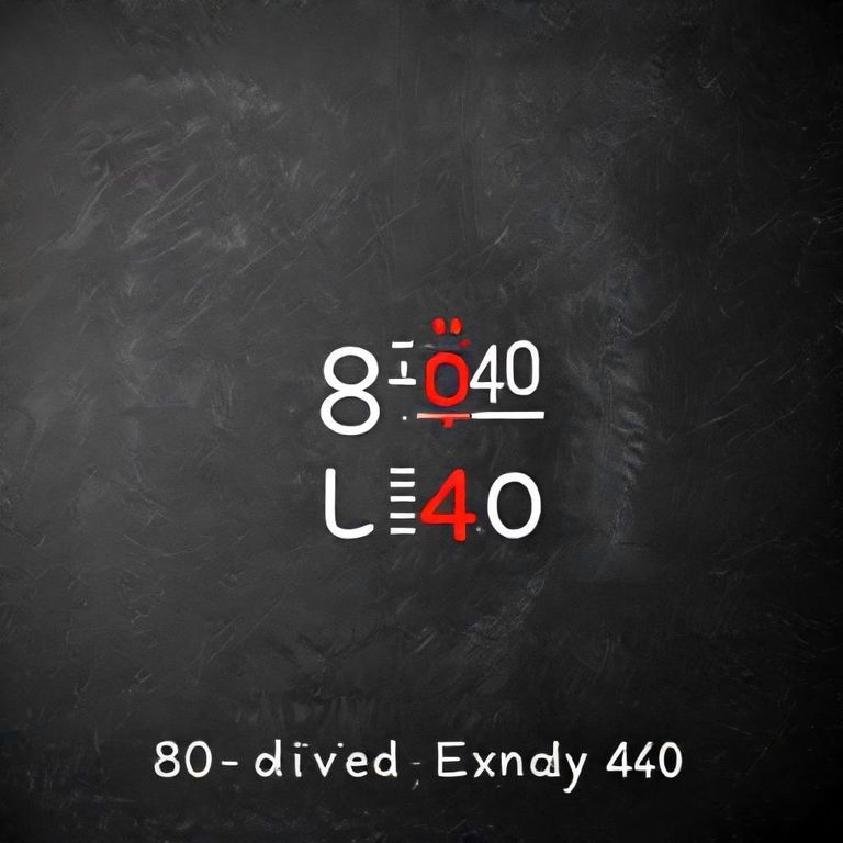 840 divided by 40