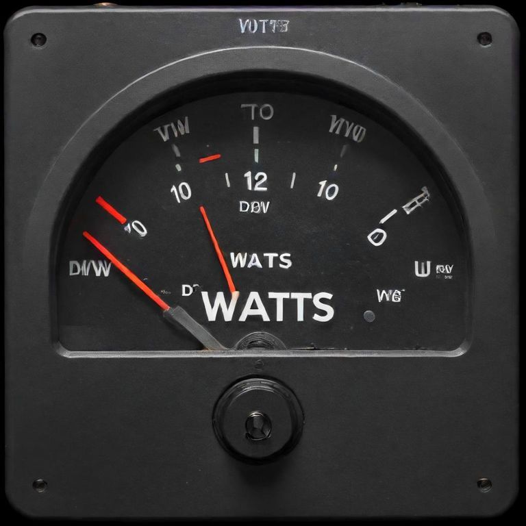 dbw to watts conversion