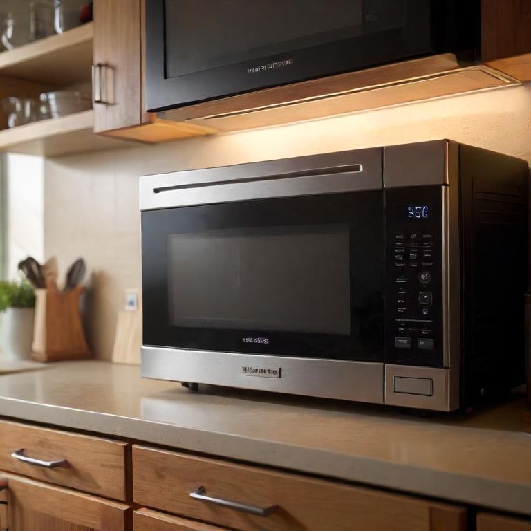 how many amps does microwave use