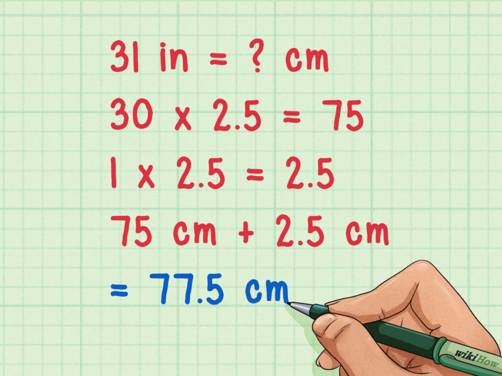 Understanding How to Convert 31. 1 Inches to Centimeters