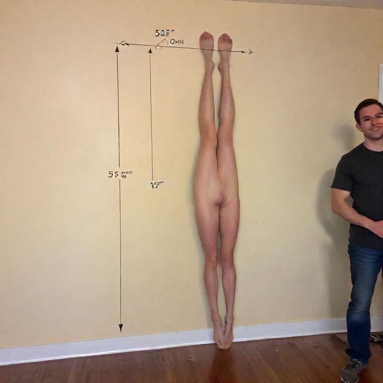 55.3 inches to feet